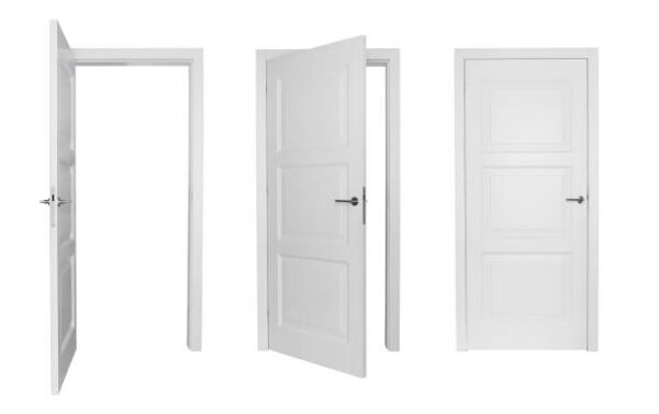 White Door Frame