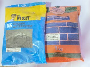 Water proof cement