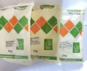 Water proof grout