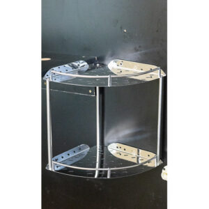 Double corner shelf