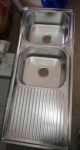 Double drain sink