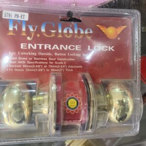 Knob entrance lock in